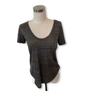 Joe’s Jeans | Heather Grey short sleeve Crop Top